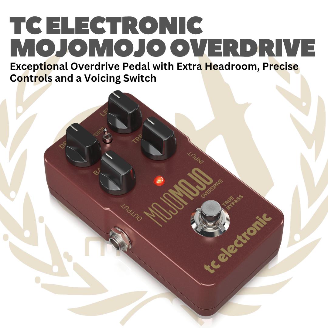 TC Electronic Mojomojo Overdrive - Efek Gitar Bass Pedal