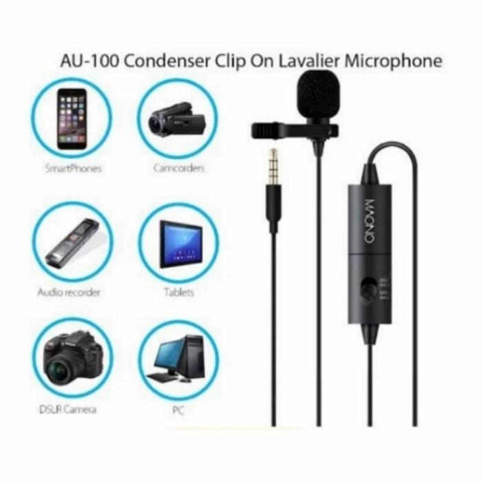 MAONO AU-100 LAVALIER MICROPHONE CAMERA