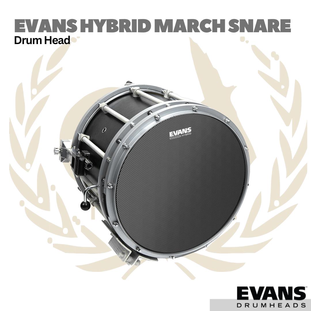 Evans Hybrid Marching Snare Batter Drum Head - Membran Drum