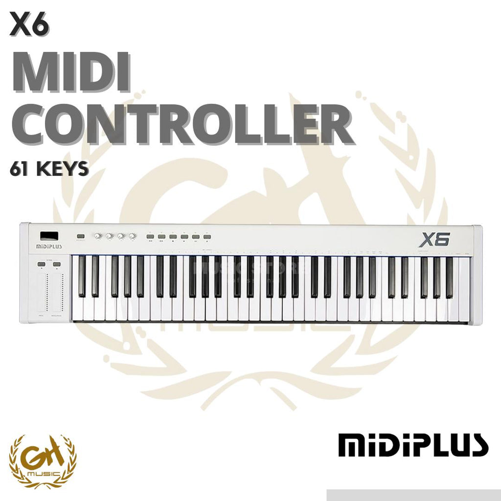MIDIPLUS X6 61 KEYS PORTABLE KEYBOARD MIDI CONTROLLER