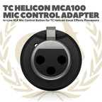 TC Helicon - MCA100 Mic Control Adapter - MCA 100 Adaptor Mik MCA-100 Microphone Adapter XLR