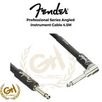 Fender Professional Series Angled Kabel Instrumen 4,5M Black