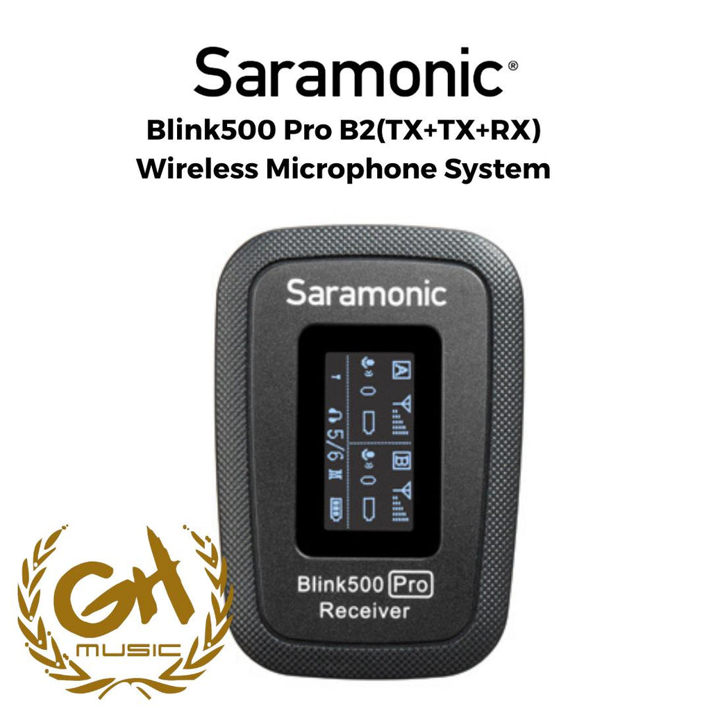 Saramonic Blink 500 PRO B2 (TX+TX+RX) DUAL MOUNT WIRELESS LAVALIER MIC