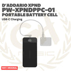D'Addario PW-XPNDPPC-01 XPND Portable Battery Cell USB-C Charging - Power Battery 10,000mAh untuk Pedalboard Efek Gitar Bass