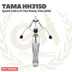 TAMA HH315D Speed Cobra Hi-Hat Stand, Velo Glide - Stand Simbal Hi-Hat Drum