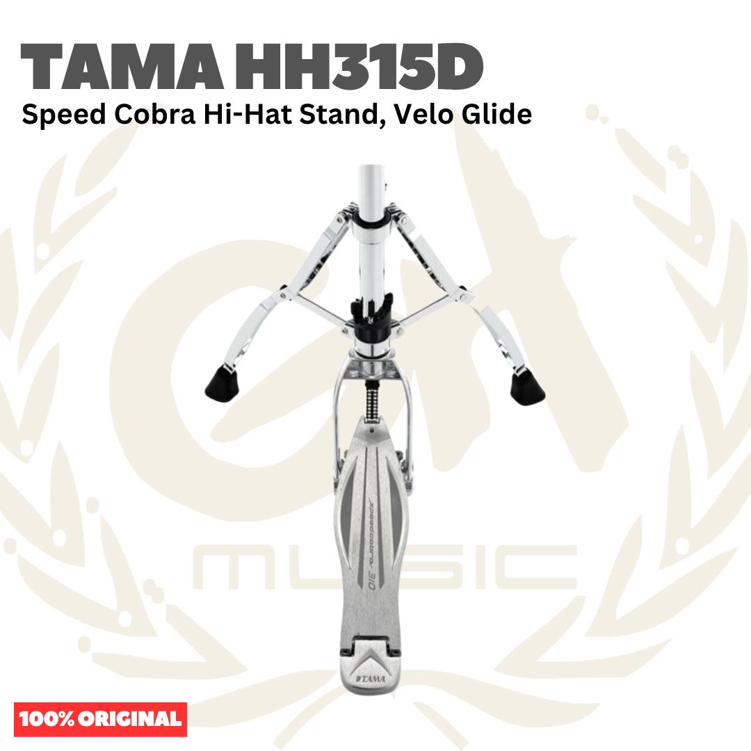TAMA HH315D Speed Cobra Hi-Hat Stand, Velo Glide - Stand Simbal Hi-Hat Drum