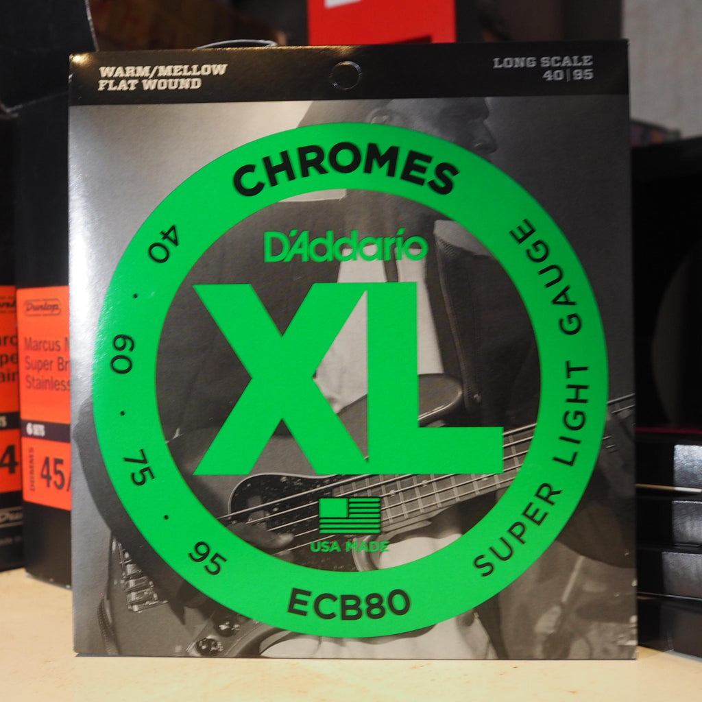 D'addario ECB80 40-95 Electric Bass String Long Scale - Senar Bass