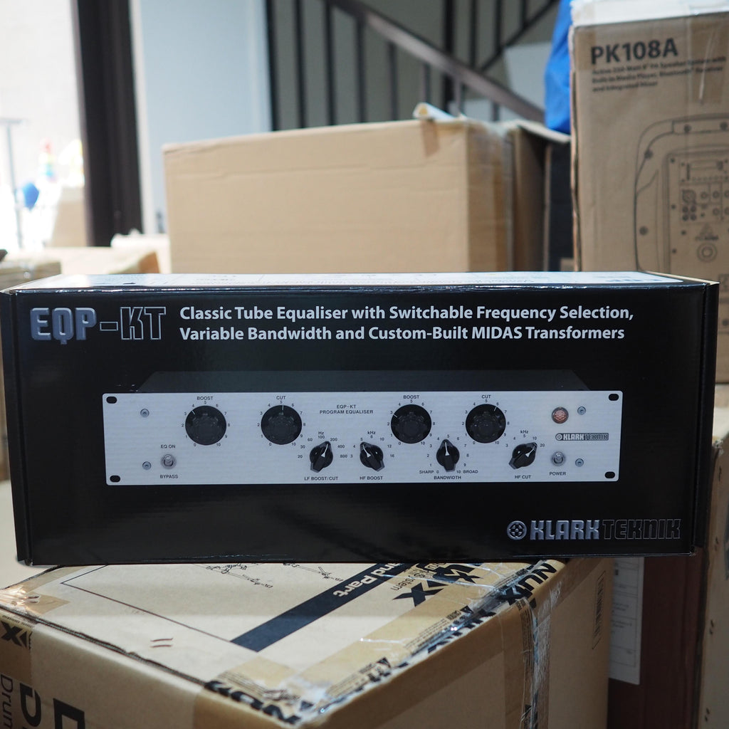 Klark Teknik EQP-KT Classic Tube Equalizer With Midas Transformer