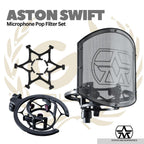 Aston Swift Series - Microphone Shock Mount Pop Filter Set
