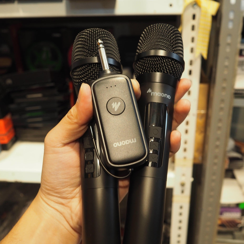 MAONO WM760 Handheld Wireless Dynamic Microphone System | werles murah A1 A2