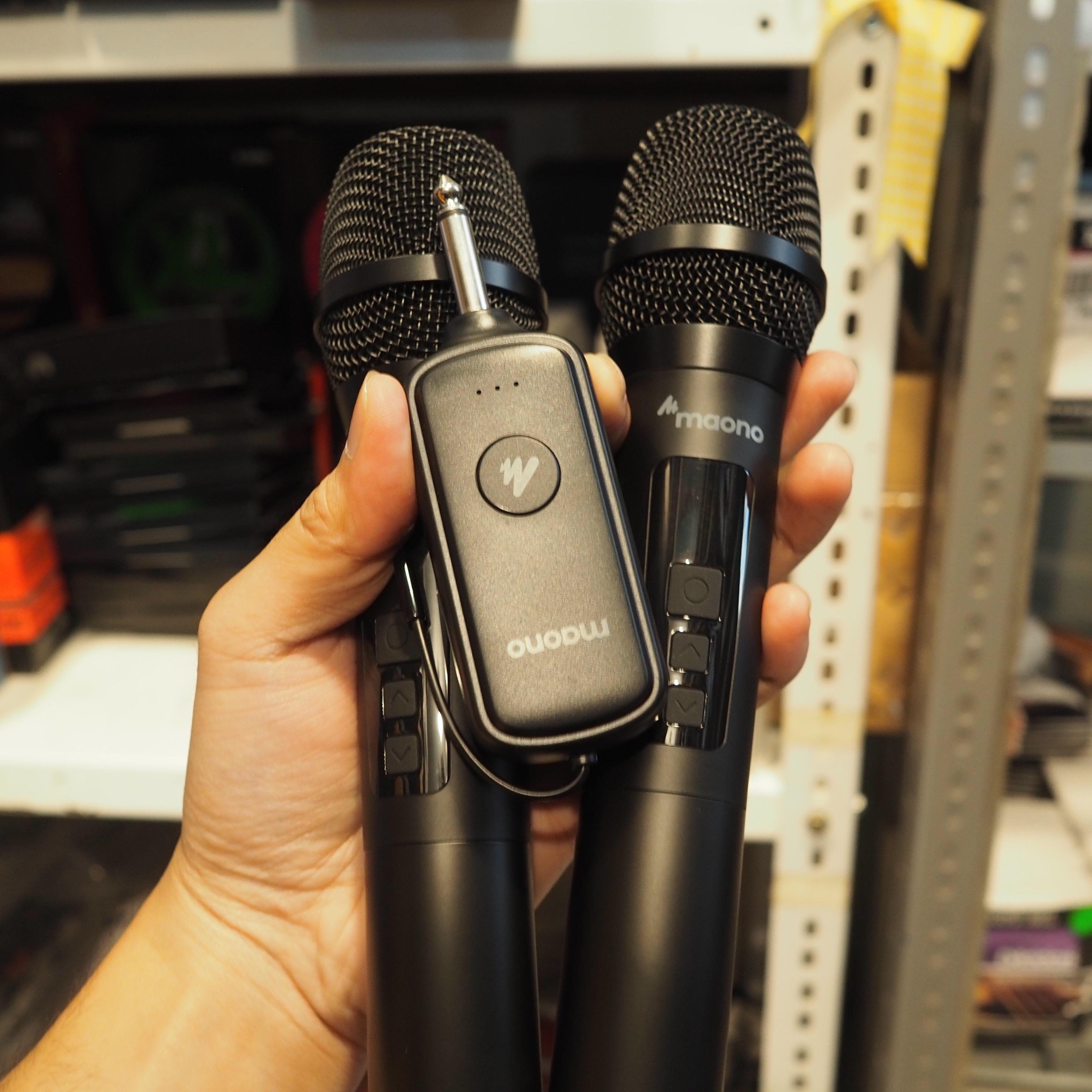 MAONO WM760 Handheld Wireless Dynamic Microphone System | werles murah A1 A2