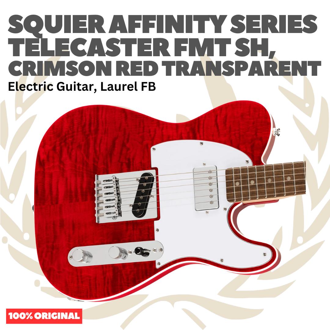 SQUIER Affinity Series Telecaster FMT SH Electric Guitar - Gitar Listrik Elektrik Flame Maple Top Original Asli