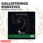 GALLISTRINGS BSN43102 Electric Bass 4-Strings 43-102 Long Scale - Senar Bass Listrik Elektrik Galli Strings Original Asli