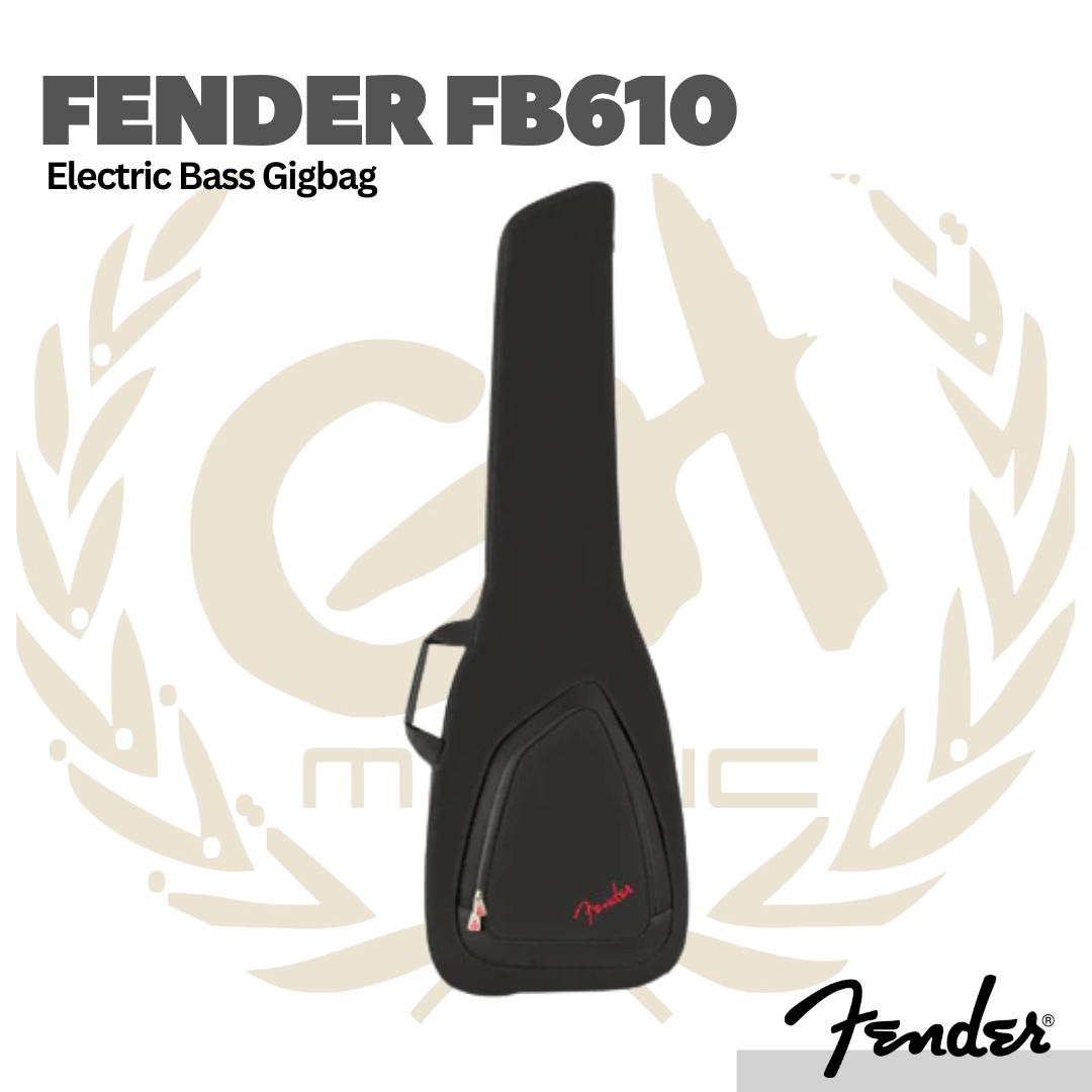 Fender FB610 Electric Bass Guitar Gig Bag - Tas Bass