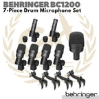 Behringer BC1200 7 piece Drum Microphone Set | Mic BC 1200