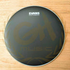 EVANS HYDRAULIC Black Coated Snare Drum Batter | 13 14 Inch Drumhead