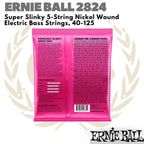 ERNIE BALL 2824 Super Slinky 5-String Nickel Wound 40-125 Senar Bass
