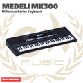 MEDELI MK300 61-Keys Millenium Series Keyboard Portable - MK-300 Keyboard Original Asli