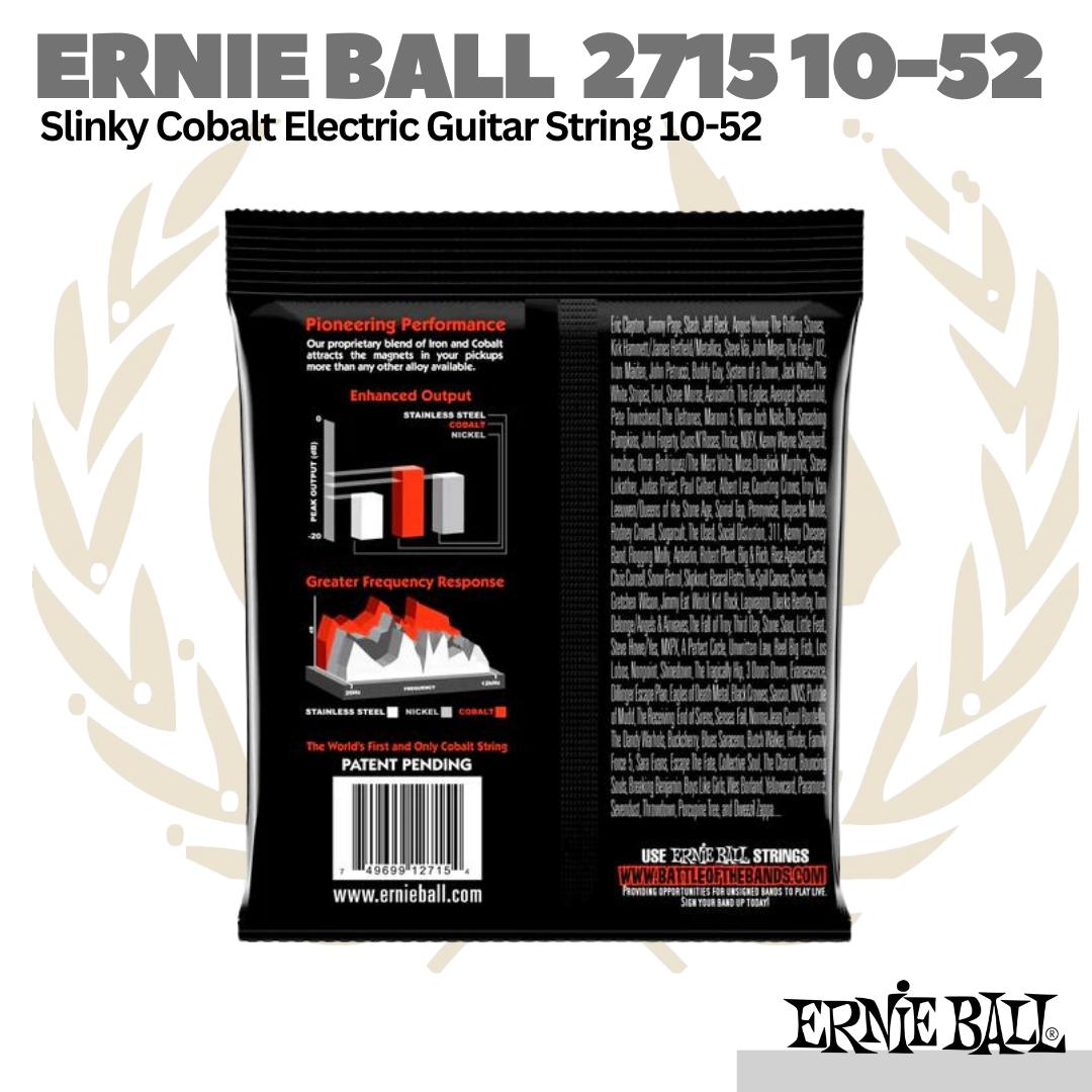 Ernie Ball 2715 Skinny Top Heavy Bottom Slinky Electric Guitar 10-52