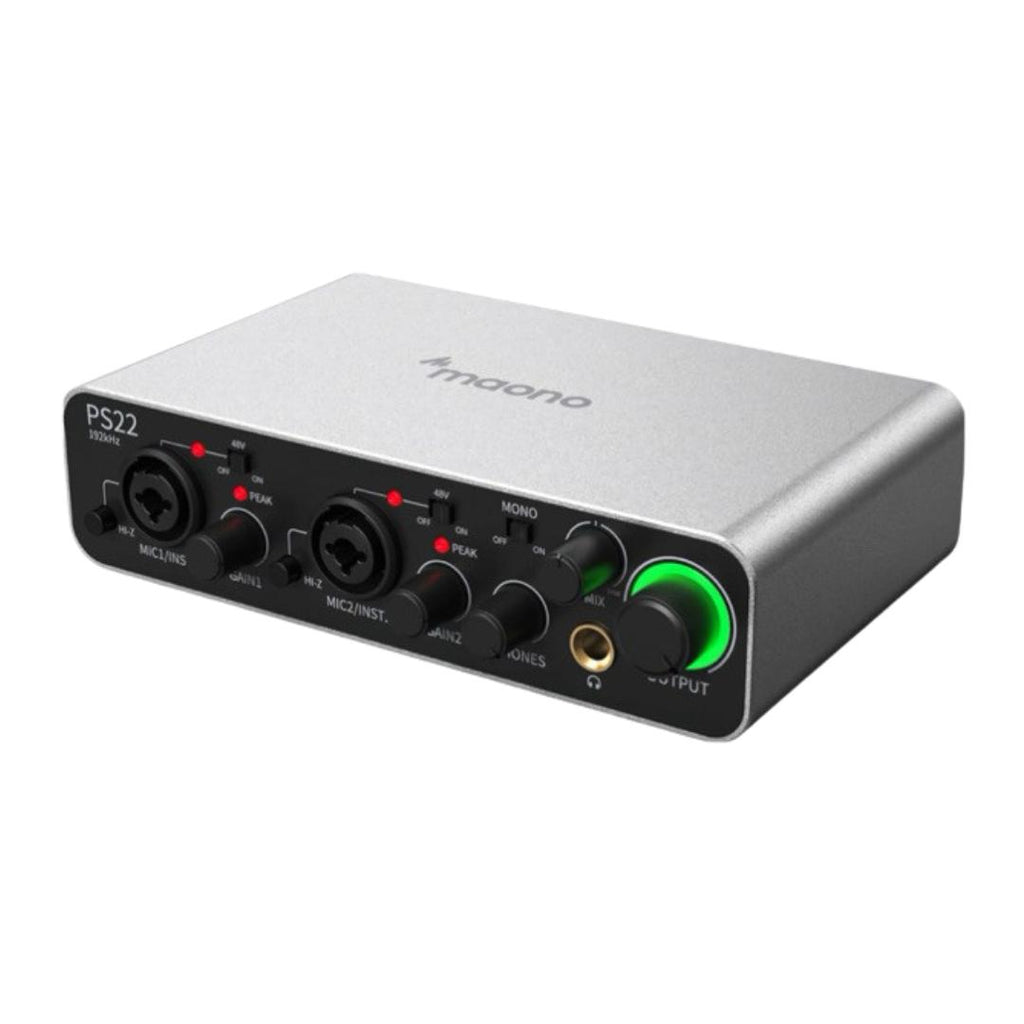 MAONO PS22 Audio Interface | Recording Live Streaming Gaming Soundcard