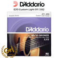 Senar Gitar D'Addario EJ13 Custom Light Gauge 011|052 Strings