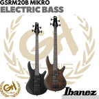 IBANEZ GSRM20B miKro Electric Bass - Bass Elektrik Mini