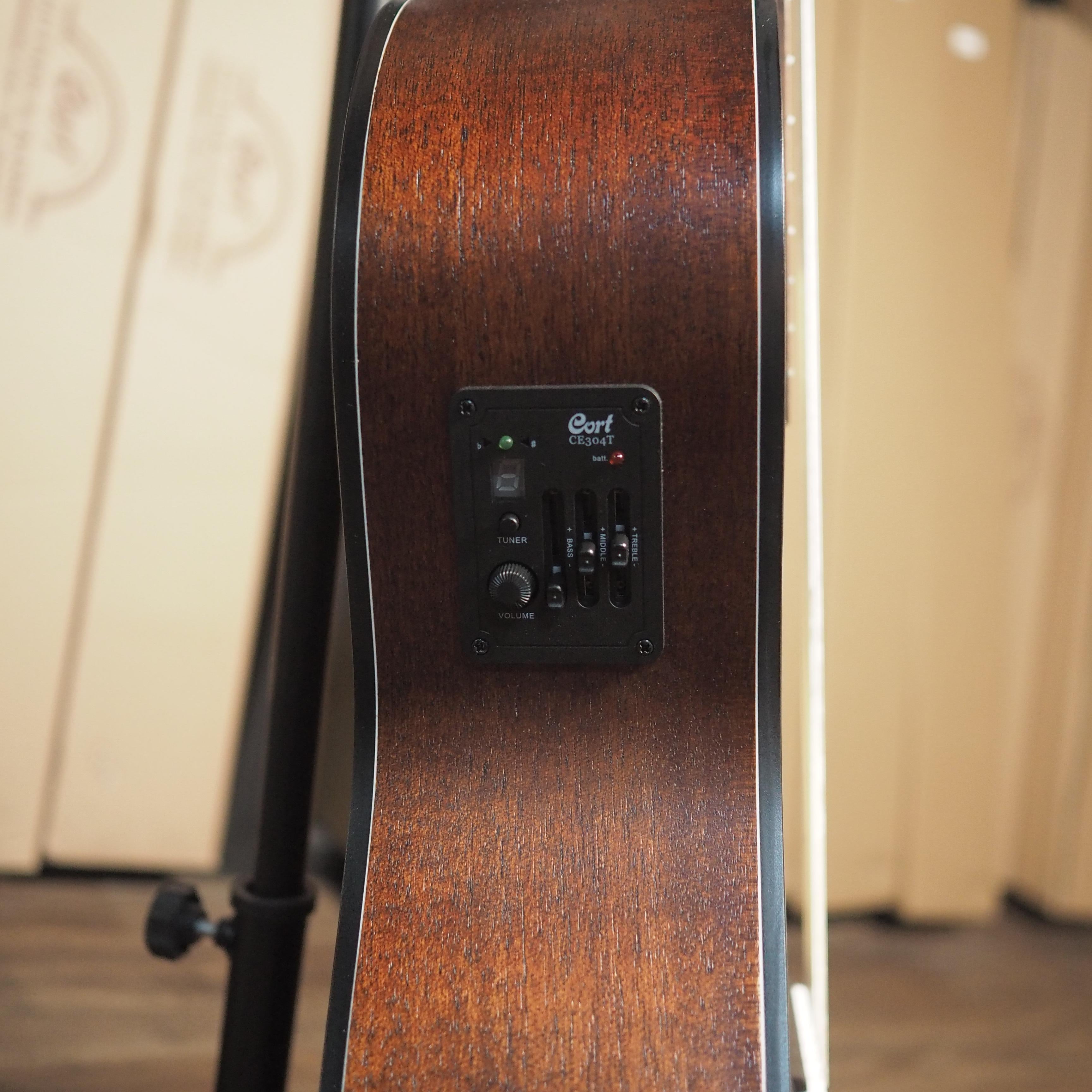 CORT CEC-1 Classic Nylon Acoustic Electric Guitar - Akustik Nilon CEC1 CE-C1