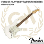 Fender Player HSS Stratocaster Electric Guitar, Pau Ferro FB - Gitar Listrik