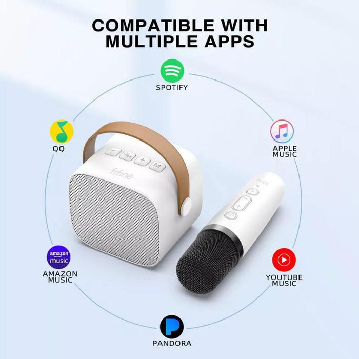 Fifine E1Mini Handheld Karaoke Microphone Speaker