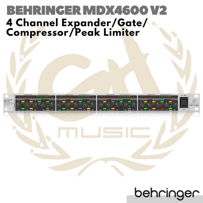 BEHRINGER MDX4600 Pro Expander/ Gate / Compressor / Peak Limiter
