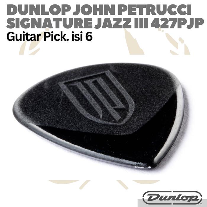 DUNLOP JOHN PETRUCCI Signature Jazz III Guitar Pick | Pik Gitar 427PJP