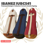 Ibanez IUBC541 Powerpad Designer Collection Gig Bag for Concert Ukulele - Tas Ukulele Concert Original Asli