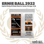 Ernie Ball 2922 Hybrid Slinky M-Steel Electric Guitar Strings, 9-46 - Senar Gitar