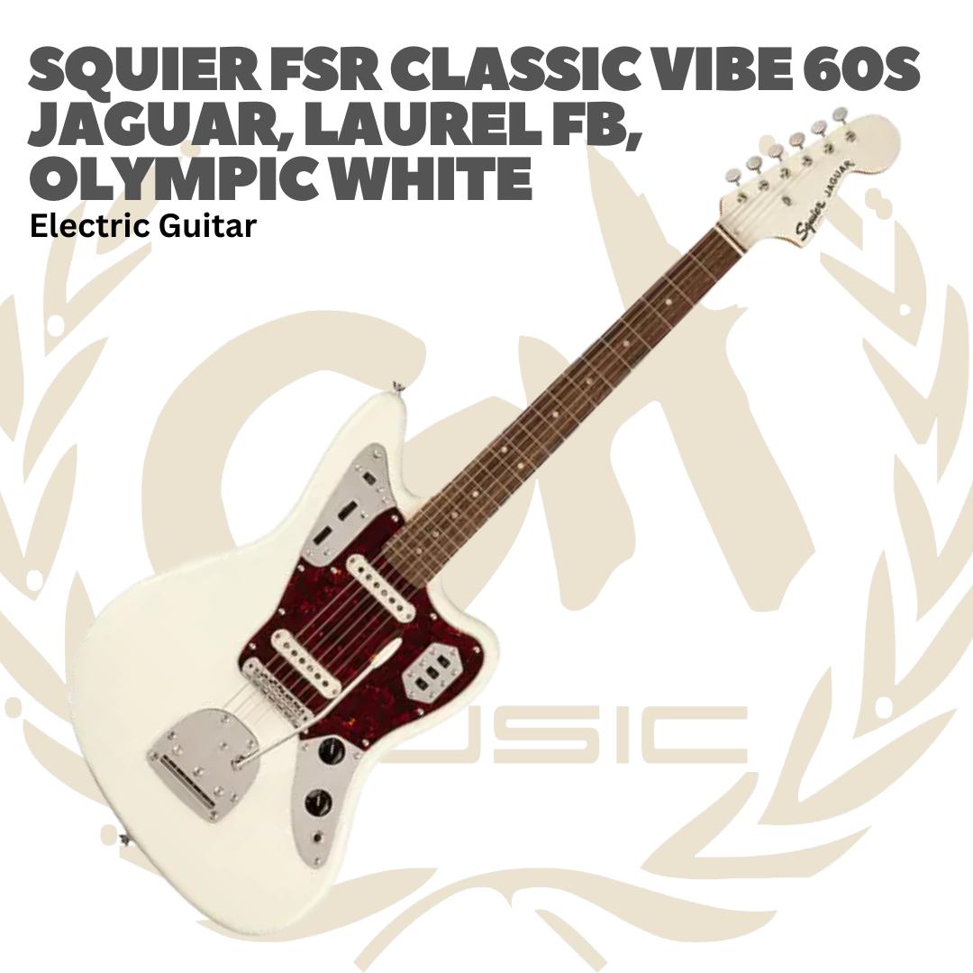Squier FSR Classic Vibe 60s Jaguar Electric Guitar - Gitar Elektrik