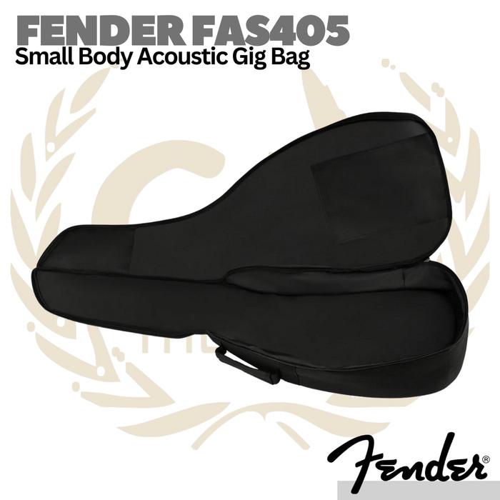 Fender FAS405 Small Body Acoustic Gig Bag - Case Gitar Akustik