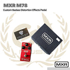 MXR M78 Custom Badass 78' Distortion Guitar Effects Pedal