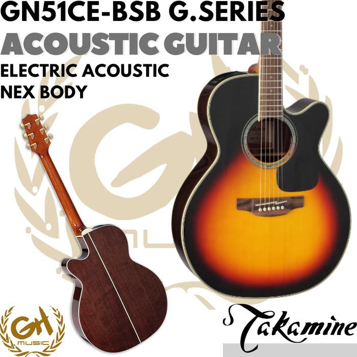 Takamine GN51CE Nex Body Acoustic Electric Guitar - Gitar Akustik