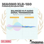 Maono XLR-180 Professional Microphone Cable | Kabel Mic XLR180