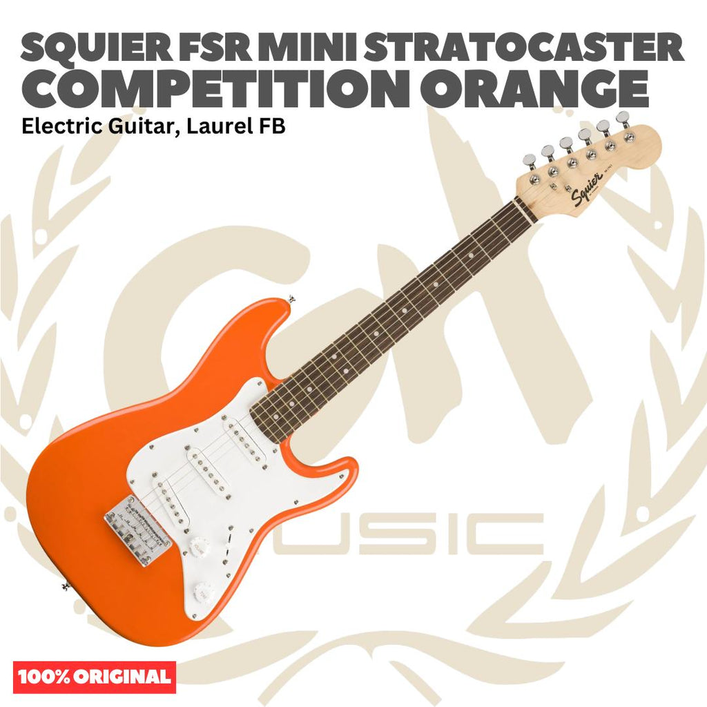 SQUIER FSR MINI STRATOCASTER ELECTRIC GUITAR - GITAR LISTRIK ELEKTRIK ORIGINAL