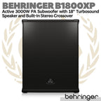BEHRINGER EUROLIVE B1800XP Active 18 Inch 3000W PA Subwoofer | Sub