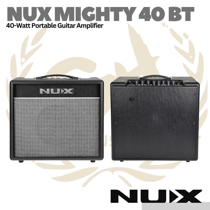 Nux Mighty 40BT MKI & MKII 40W Modeling Guitar Amplifier - Ampli Gitar