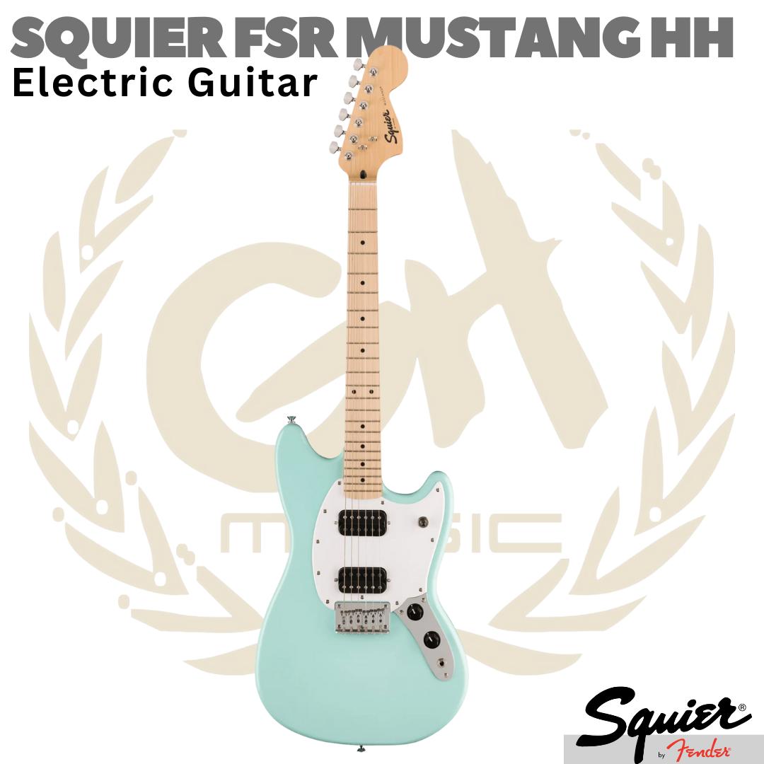 SQUIER FSR SONIC Mustang  HH Electric Guitar | Gitar Elektrik Listrik