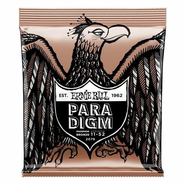 ERNIE BALL PARADIGM LIGHT 80/20 BRONZE ACOUSTIC GUITAR STRINGS 11-52