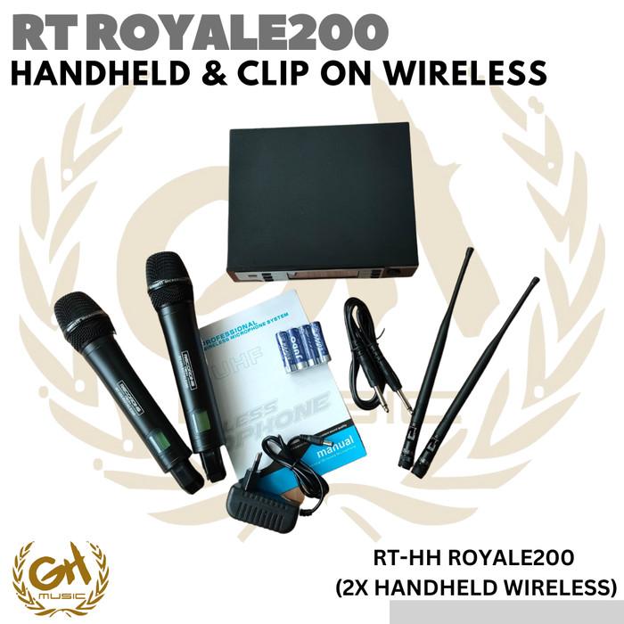 RECORDINGTECH RT ROYALE200 CLIP ON & HANDHELD WIRELESS SYSTEM