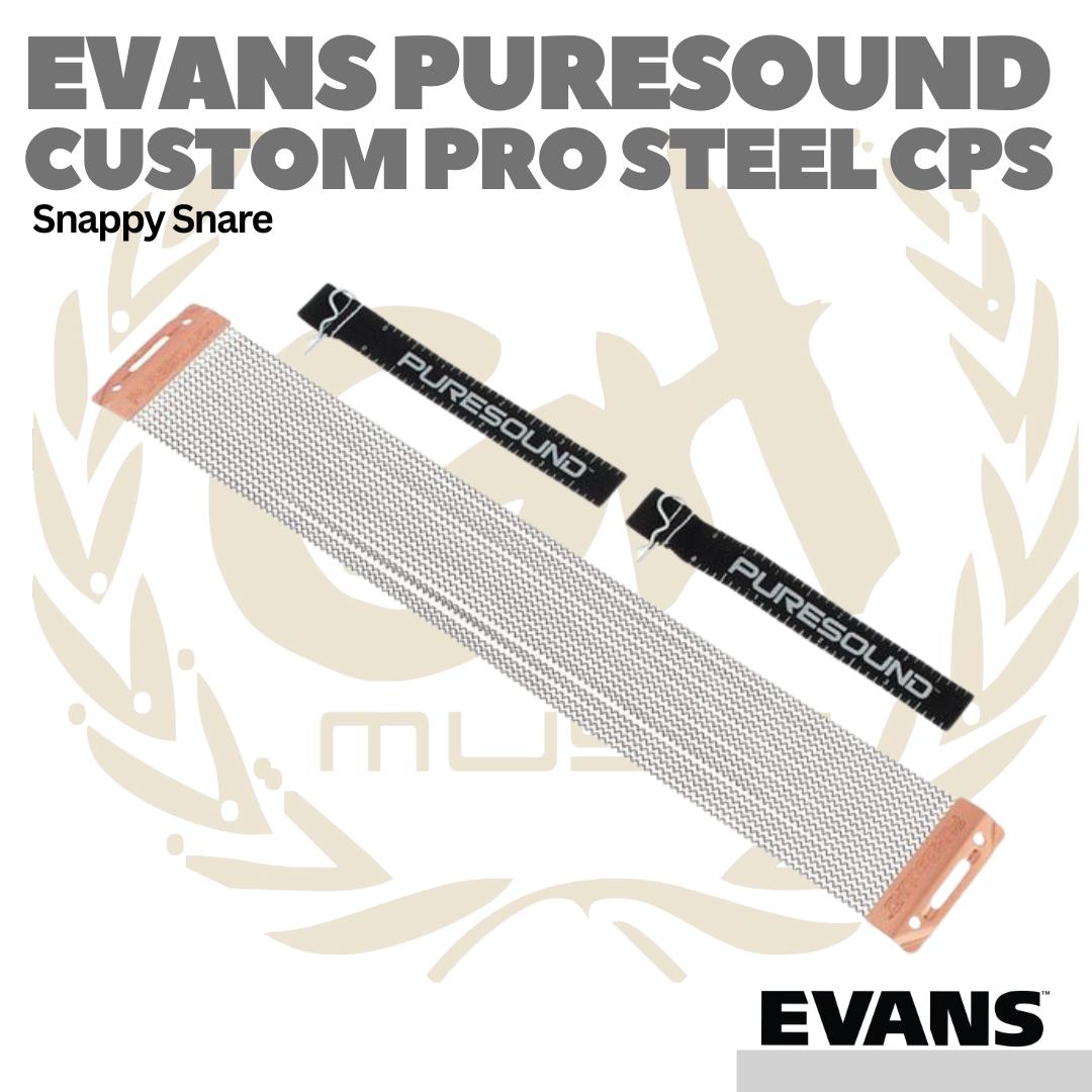 EVANS CUSTOM PRO SERIES 20 Strand Steel Snare Wire - Snappy Drum