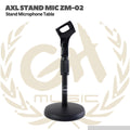 AXL Stand Microphone Table Holder ZM-02 - Stand Mic Meja