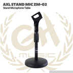 AXL Stand Microphone Table Holder ZM-02 - Stand Mic Meja
