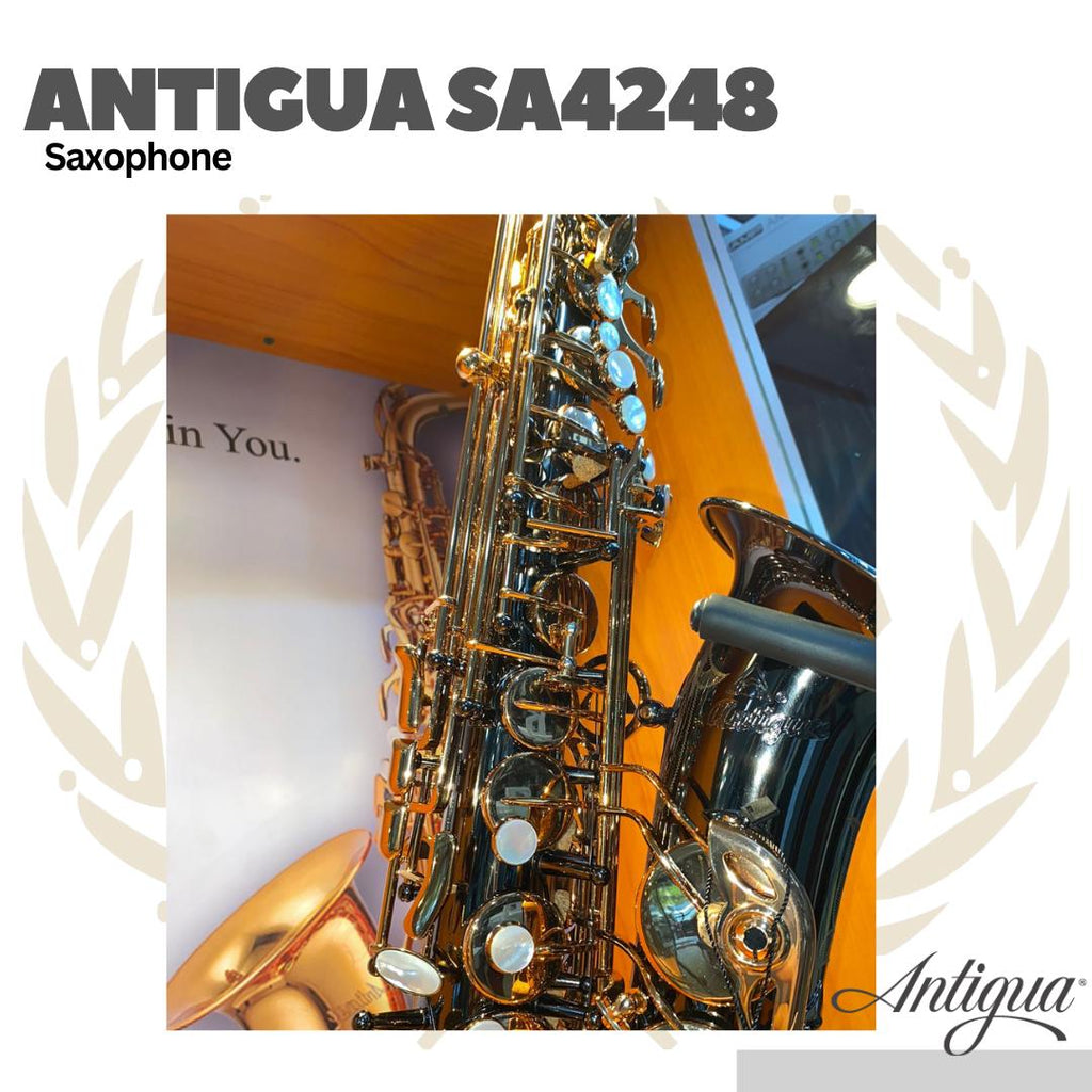 Antigua Alto Saxophone  AS4248 Black Gold