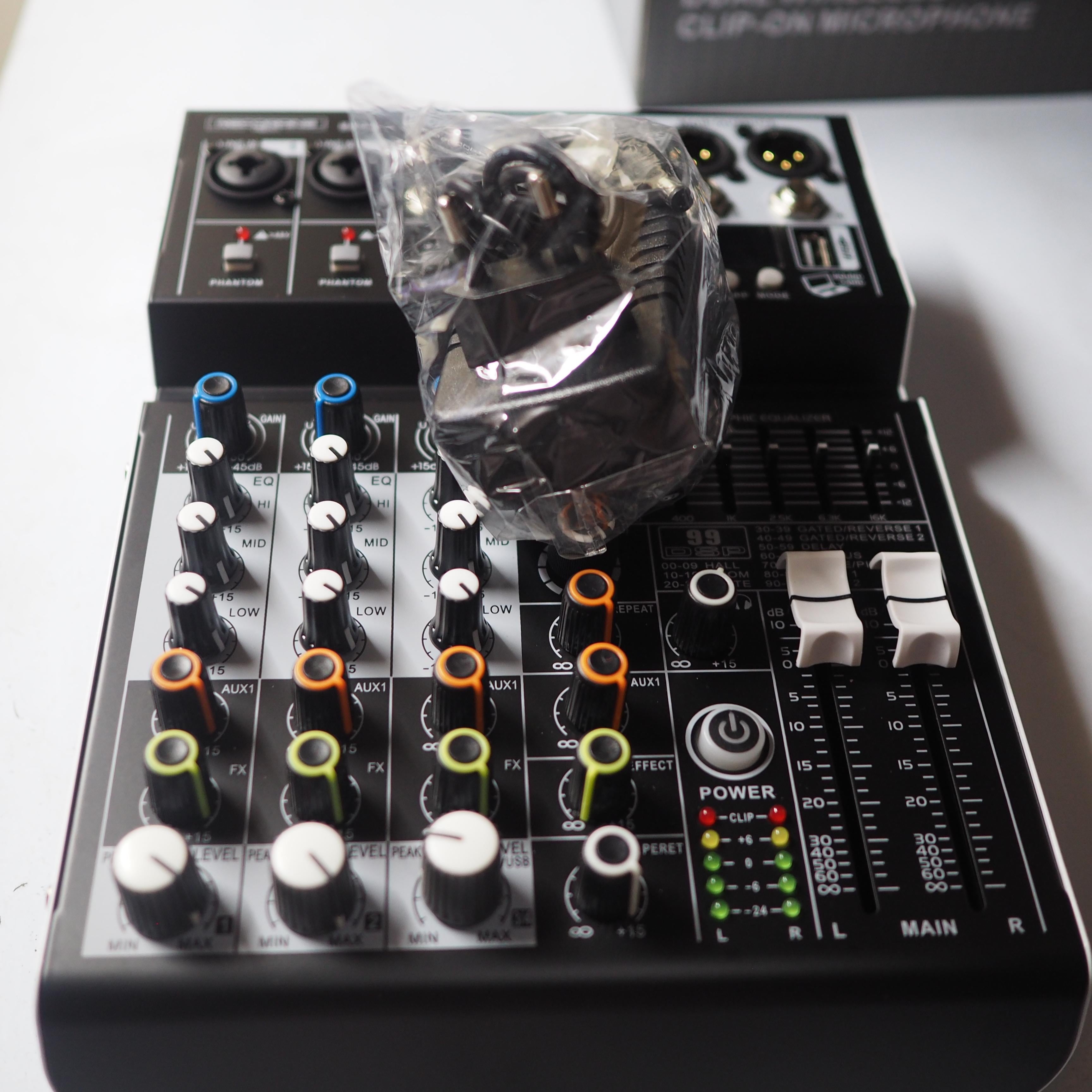 RECORDING TECH BASIC 4 MIXING CONSOLE | Audio MIxer 4 Channel Basic4