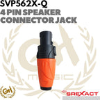 SREXACT 4 Pin Speaker Connector Jack - Spicon/Speakon/Spikon/Speacon